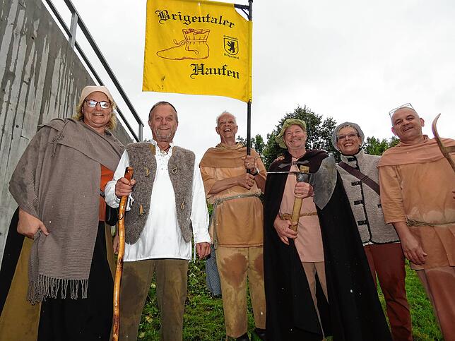 Bild 14: Der Brigachtaler Geschichtspfad ist nun seiner Bestimmung übergeben worden