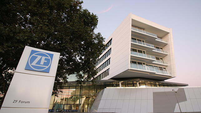Das neue Hauptquartier der ZF Friedrichshafen AG: das ZF-Forum.