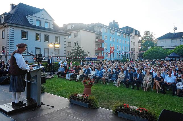 Bild 21: Gelebtes Brauchtum beim Tiengener Schwyzertags – Hier sind die Bilder