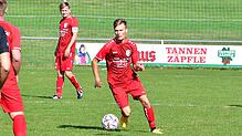 Aufholjagd: Mit einem Doppelpack binnen drei Minuten gab Timon Baumgärtner &ndash; hier ein Archivbild &ndash; dem FC Schlüchttal das ...