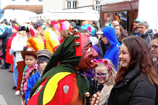 Bild 26: Bilder vom Fasnetssunntig-Umzug in Markdorf (Teil 1)