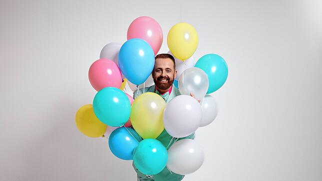 27 Kilo leichter, aber genauso gut gelaunt wie immer: Sänger Ross Antony.