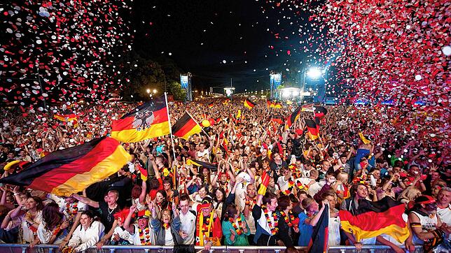 Neues Sommermärchen? Deutsche Fans hoffen natürlich auf den Titel für die Nationalelf.