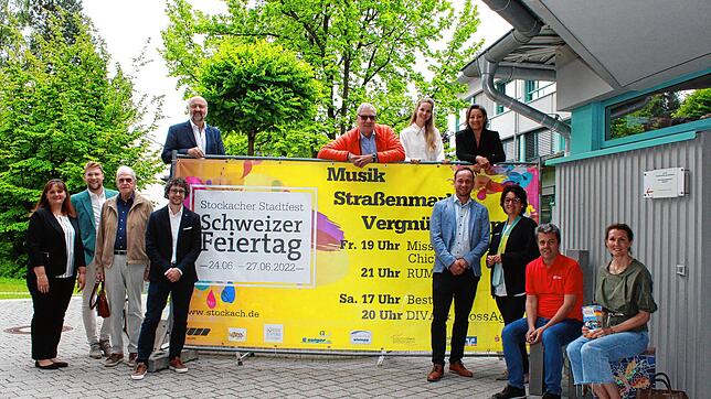 Der Schweizer Feiertag braucht nicht nur Organisatoren, sondern auch Partner und Sponsoren (von links): Melanie Braun (Wohnparc Stumpp), ...
