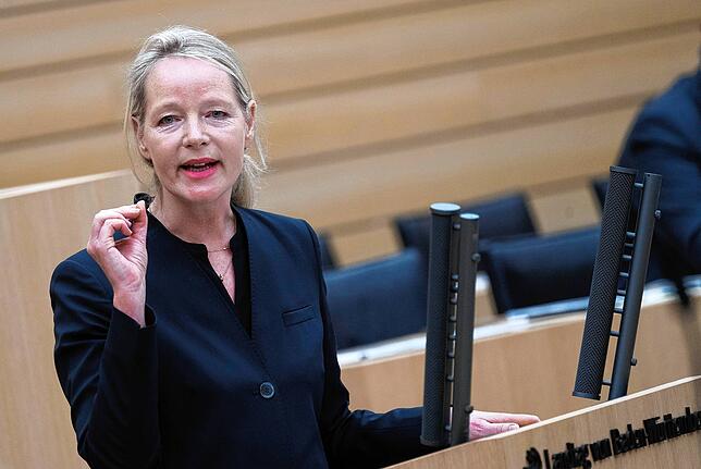Thekla Walker (Bündnis 90/Die Grünen), Umweltministerin von Baden-Württemberg, ist verantwortlich für den Windkraftausbau im Land