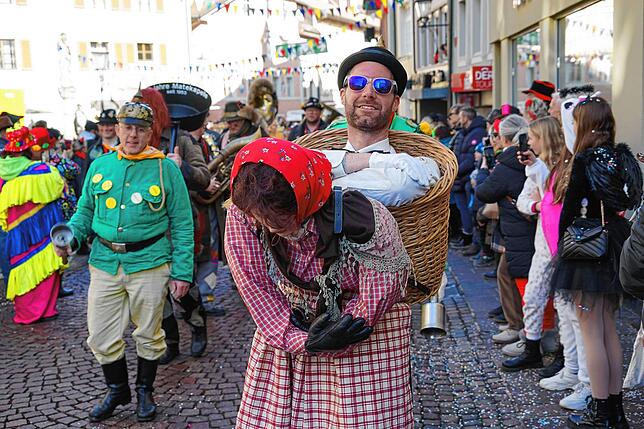 Bild 16: Bilder vom Umzug des Hochrhein Narrentreffens in Tiengen (Teil 2)