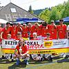 Die DJK Villingen hatte nach dem 2:0-Sieg gegen die SG Ostbaar Grund zum Feiern. Nach dem Spiel überreichte der Südbadischen ...