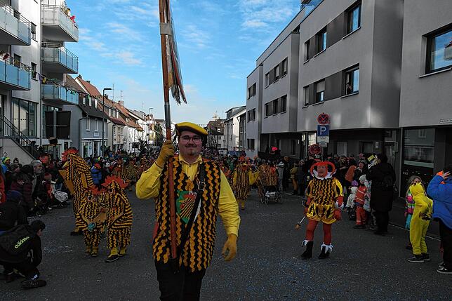 Bild 22: Bilder vom Narrensprung der Narrenzunft Seegockel in Friedrichshafen (3/3)
