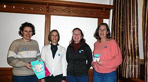 Sie wollen Gleichstellung (von links): Maren Ott (Bräunlingen) vom bündnisgrünen Ortsvorstand, Wiltrud Siegfried (LBU Hüfingen), Jessica ...