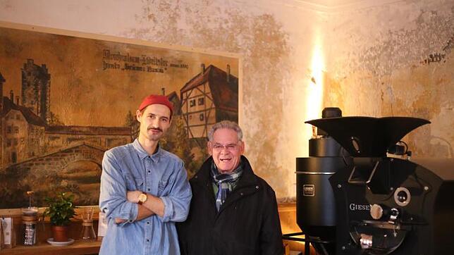Kaffeeröster aus Überlingen: Steffen Sehring und Winfried Ritsch.