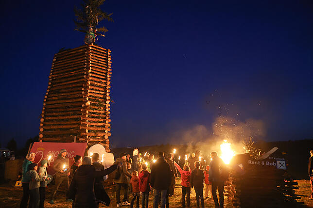 Bild 9: Bilder vom Funkenfeuer 2025 in Litzelstetten: So lebt die Tradition weiter!