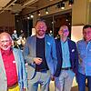 Der neu gewählte Vorstand der Händlervereinigung Treffpunkt Konstanz (von links): Ekkehard Greis (Beisitzer), Daniel Hölzle ...