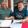Horst Oehri und Thomas Blaser (von links) sowie zwei befreundete Familien wollten schon 2010 das Gelände Klein Venedig attraktiver ...