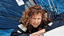 Startbereit: Isabelle Joschke freut sich auf das Abenteuer der Vendée Globe.