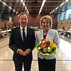 Am 27. Juni 2022 wurde Petra Dorfmeister vom Gemeinderat zur neuen Ersten Beigeordneten gewählt. Die Aufnahme zeigt sie nach der ...