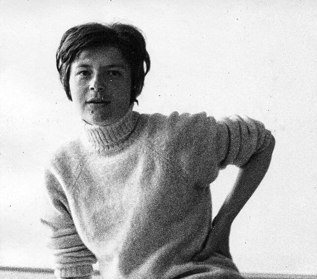 Verena Müller als junge Gymnasiallehrerin im Thurgau. Das Foto erhielt sie als Geschenk von ihrer ersten Abschlussklasse 1972, ein Jahr ...