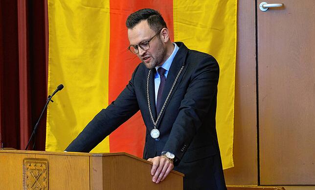 Bürgermeister Johannes Henne ist verärgert, dass die Gemeinde keine Fördergelder vom Bund erhält.