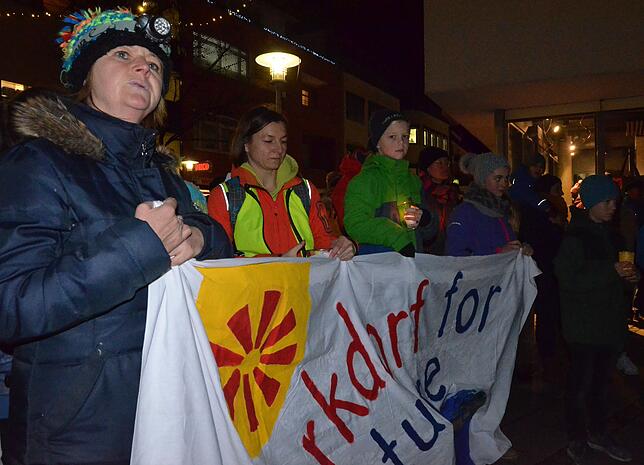Bild 12: Bilder von der zweiten Klima-Demo in der Markdorfer Innenstadt