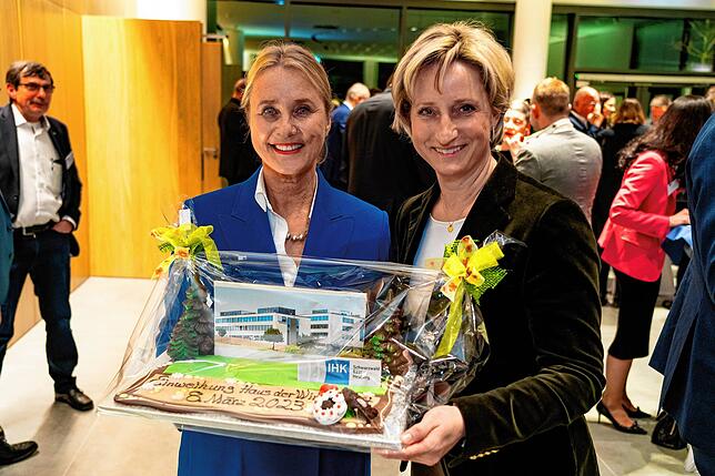Bild 12: Impressionen vom feierlichen Festakt zur Eröffnung des IHK-Neubaus Haus der Wirtschaft