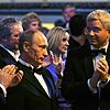 Wladimir Putin und Hans-Joachim Frey (rechts) beim Dresdner Opernball 2009: Der Kulturmanager initiierte damals die Verleihung des ...
