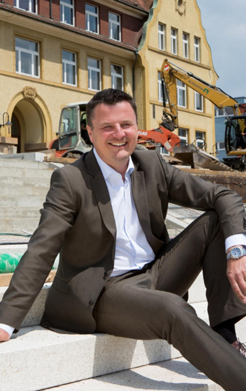 Adrian Schmidle, Bürgermeister von Murg., sagt: "Anschaffungen für die Feuerwehr richten sich am Notwendigen und natürlich auch am ...