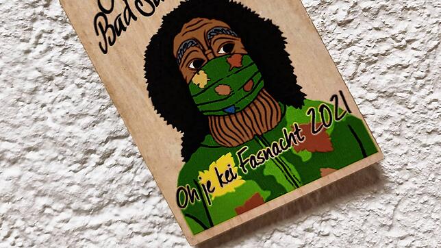 Auch ohne Fasnacht ist die Narrenzunft Bad Säckingen kreativ und hat in Corona-Zeiten eine ganz besondere Fasnachtsplakette für 2021 ...