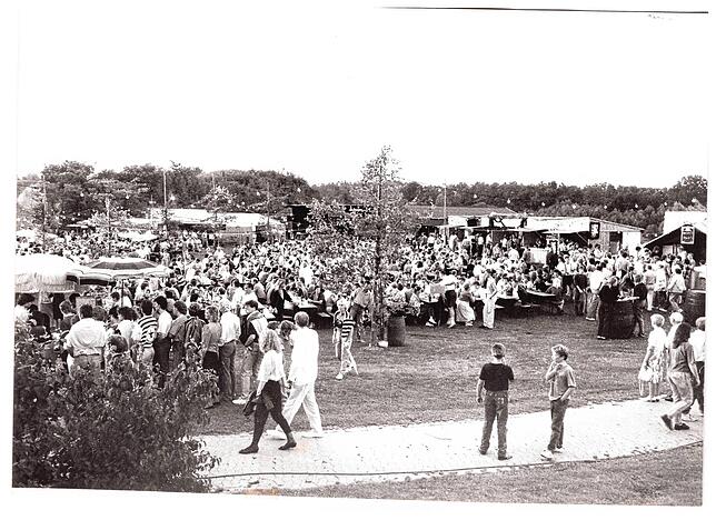 Ein Blick auf das Schlossseefest im Jahre 1989.