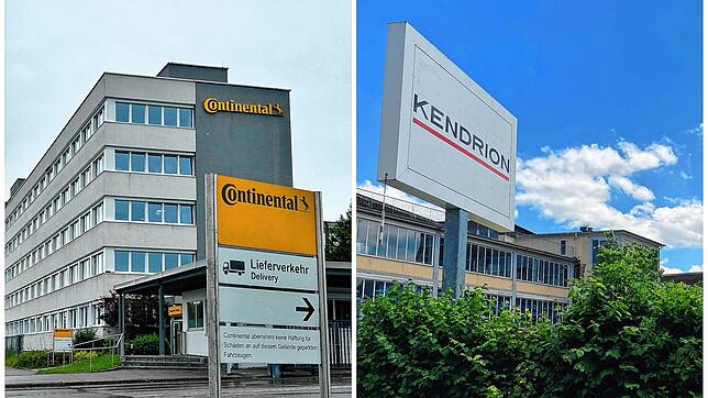 Unternehmen im Umbruch: das Continental-Werk in Villingen (links) und die Firma Kendrion (rechts).