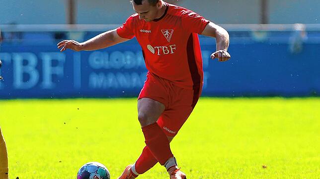 Marcel Bohnenstengel am Ball.