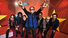 Die Band Simply Red mit dem charismatischen Sänger Mick Hucknall tritt 2023 beim Stars-in-Town Schaffhausen auf.