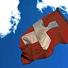 Die Schweizer Nationalflagge weht in Bern. (Symbolbild)