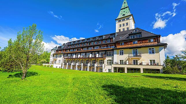Luxus pur: Das Hotel Schloss Elmau befindet sich in Garmisch-Partenkirchen.