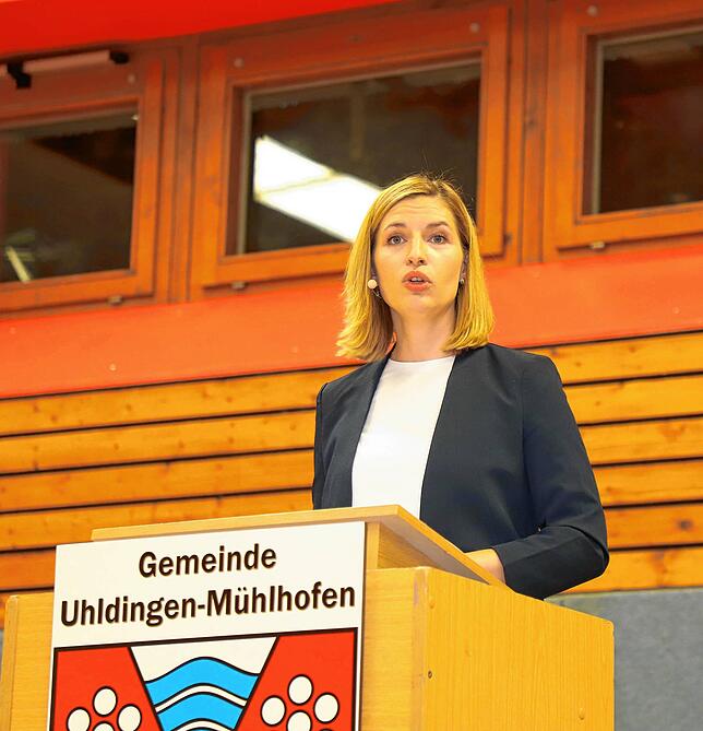 Jasmina Brancazio schließt den Abend.