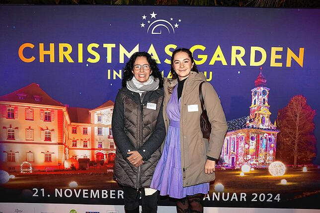 Bild 20: Insel Mainau: Bilder vom Start des Christmas Garden 2023 - Teil 2