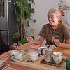Barbara Knoglinger-Janoth im Gespräch mit SÜDKURIER-Mitarbeiter Jörg Büsche.