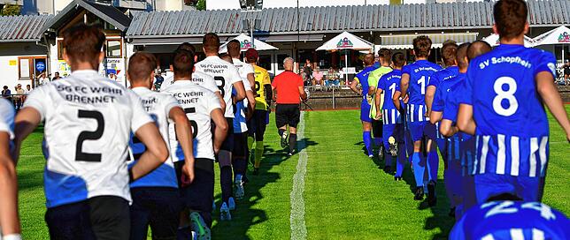 Bild 3: SG FC Wehr-Brennet gewinnt Pokal-Derby gegen SV Schopfheim mit 7:0 &ndash; und wir haben Bilder!