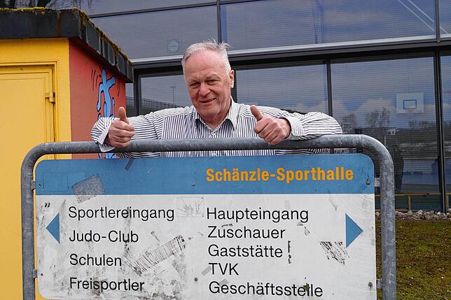 Hofft auf einen positiven Bescheid der Stadt und des Gemeinderats: HSG-Präsident Otto Eblen.