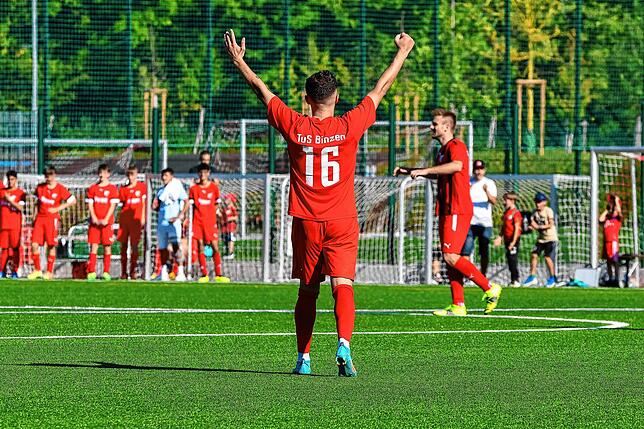 Bild 1: TuS Binzen dreht beim 4:3 gegen die SG FC Wehr/Brennet das Spiel &ndash; und wir haben Bilder!