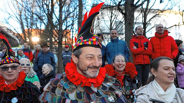 Bild 5: Konstanzer Fasnacht: Fotos von der Brunnenputzete der Blätzlebuebe