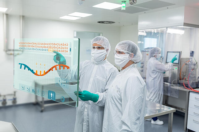 Die DNA-Analyse ist für die Auswertung der möglichen Impfstoffe entscheidend.