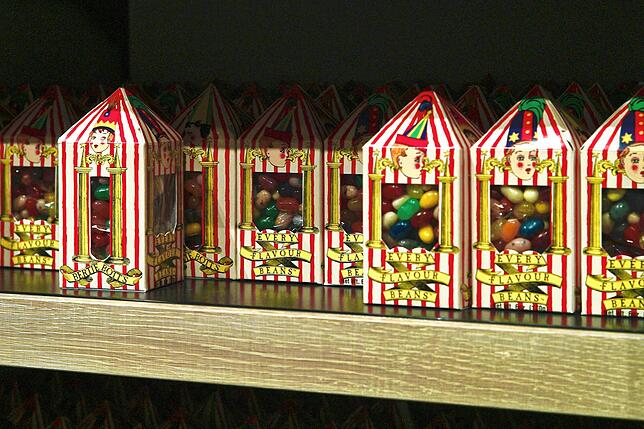 Bertie Botts Bohnen aller Geschmacksrichtungen sind nicht nur bei „Harry Potter“-Fans beliebt.