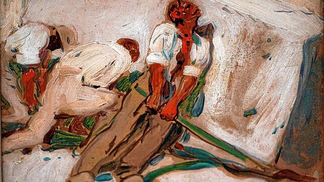 Der Mensch, ein Tätigkeitstier: Studie zu &bdquo;Die Steinbrecher&ldquo; von Robert Sterl (1867-1932).