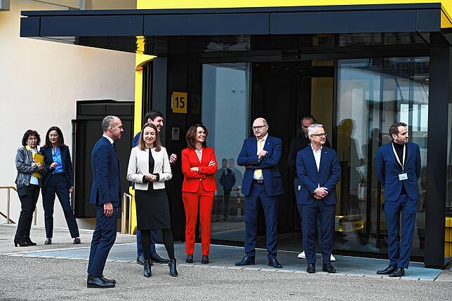 Bild 5: Kanzler Scholz besucht den Hochrhein - das sind die eindrücklichsten Bilder