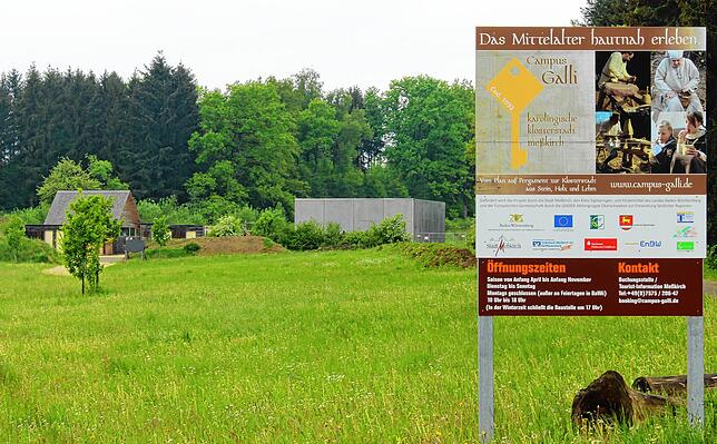 Der Campus Galli bietet seinen Besuchern mittelalterliche Geschichte zum Anfassen.