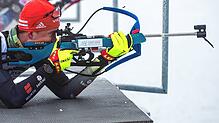 Ziel im Blick: Biathlet Fabian Kaskel aus Bad Säckingen will bei den Olympischen Spielen in Mailand/Cortina dabei sein.