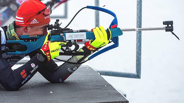 Ziel im Blick: Biathlet Fabian Kaskel aus Bad Säckingen will bei den Olympischen Spielen in Mailand/Cortina dabei sein.