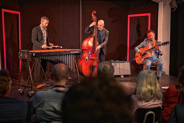 Bild 1: Seelenmassage zum Wochenstart – Das Jörg Enz Trio in der Basilika Singen