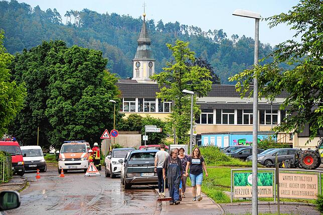 Bild 13: Bilder vom Hochwasser in Stühlingen – Teil I
