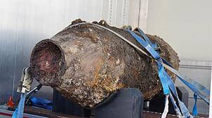 Die Bombe wurde schon wenige Stunden nach dem Fund entschärft.