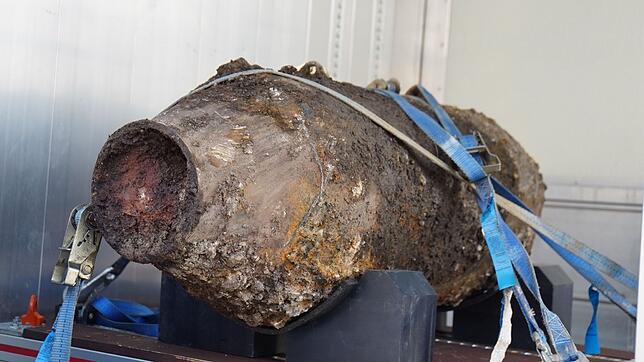 Die Bombe wurde schon wenige Stunden nach dem Fund entschärft.